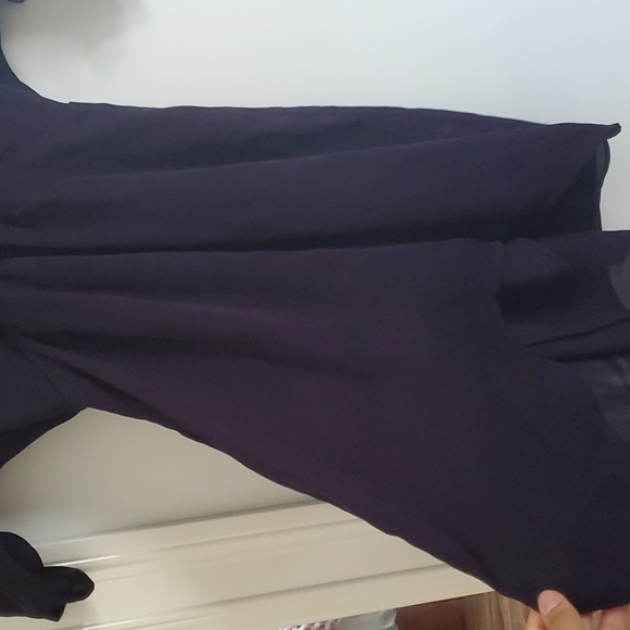 Dark plum babaton dress - Picture 3 of 7